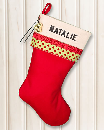 Glitz Personalized Christmas Stockings