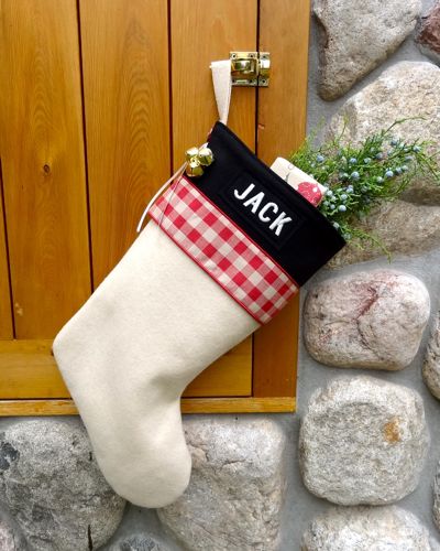 Lodge Personalized Christmas Stockings