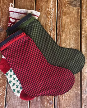 Evergreen Christmas Stocking Kits and Pattern - Annie's Woolens Christmas  Stocking DesignsAnnie's Woolens Christmas Stocking Designs