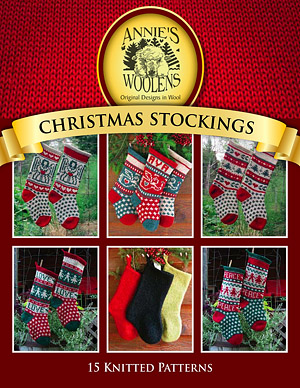 eBook - 15 Knitted Christmas Stocking Patterns
