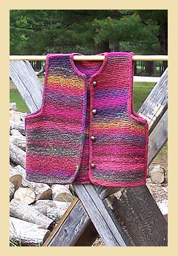 Garter Stitch Vest Pattern