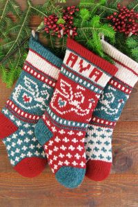 Baby Angel Christmas Stocking Kits and Pattern