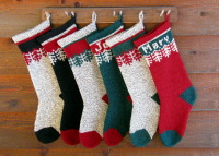 Ragg Wool Christmas Stocking Yarn Packs for knitting