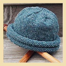 double roll storm hat pattern